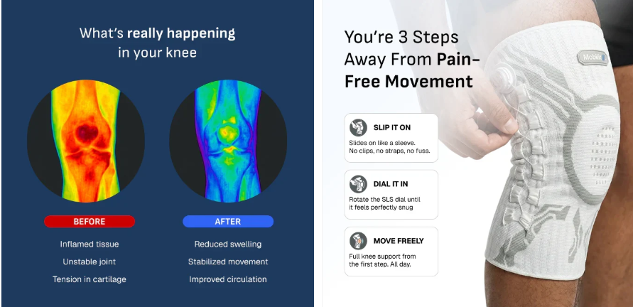 Smart Compression Knee Brace