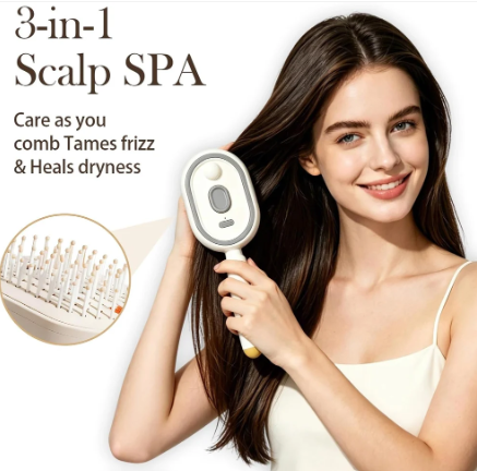 Electric Air Cushion Massage Spray Comb
