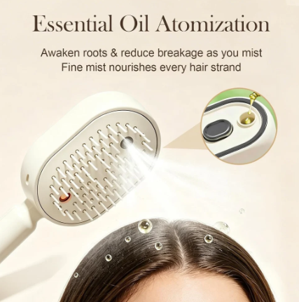 Electric Air Cushion Massage Spray Comb
