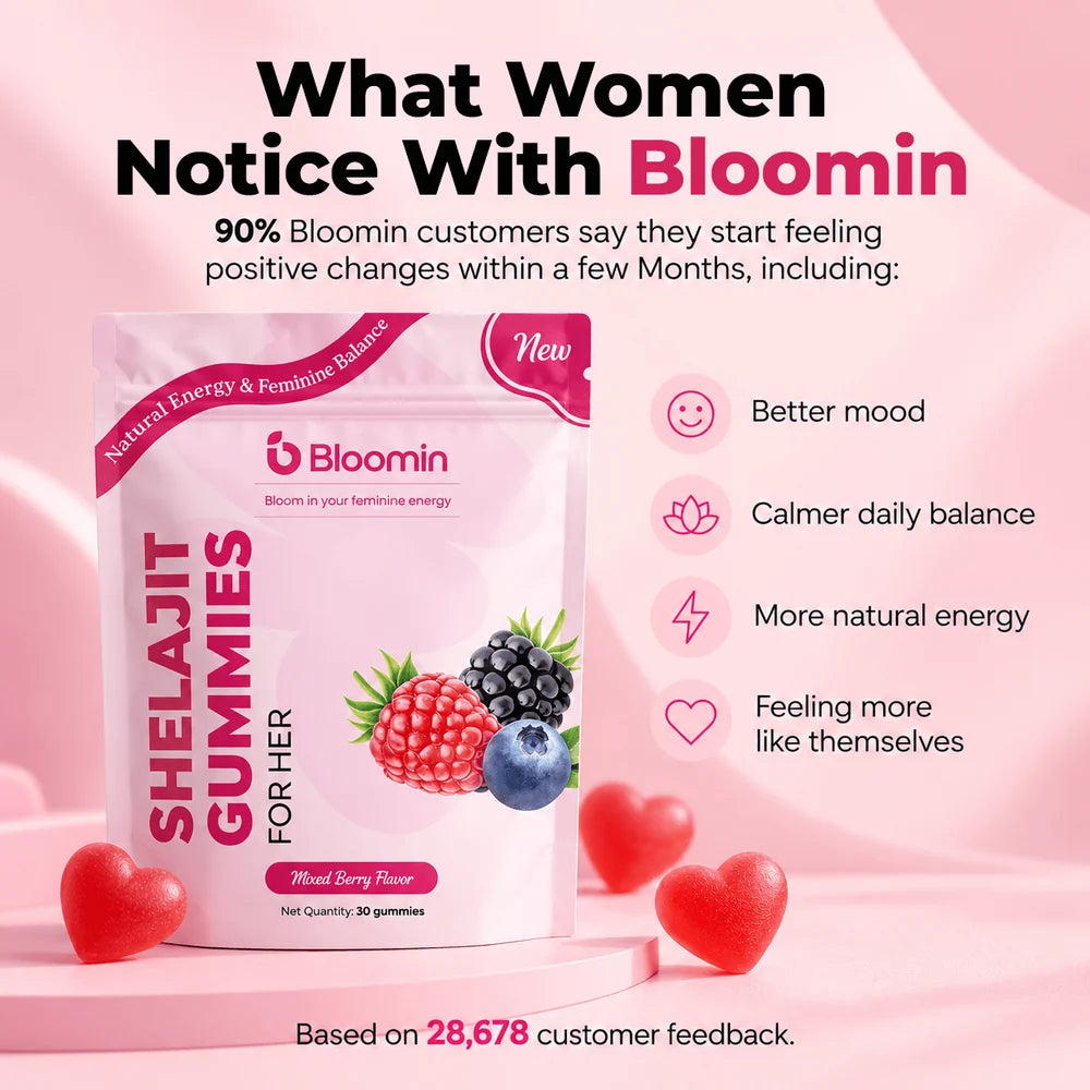 Bloomin Shelajit Gummies