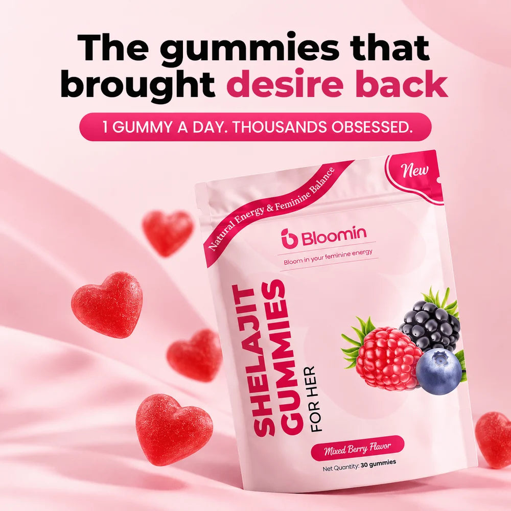 Bloomin Shelajit Gummies