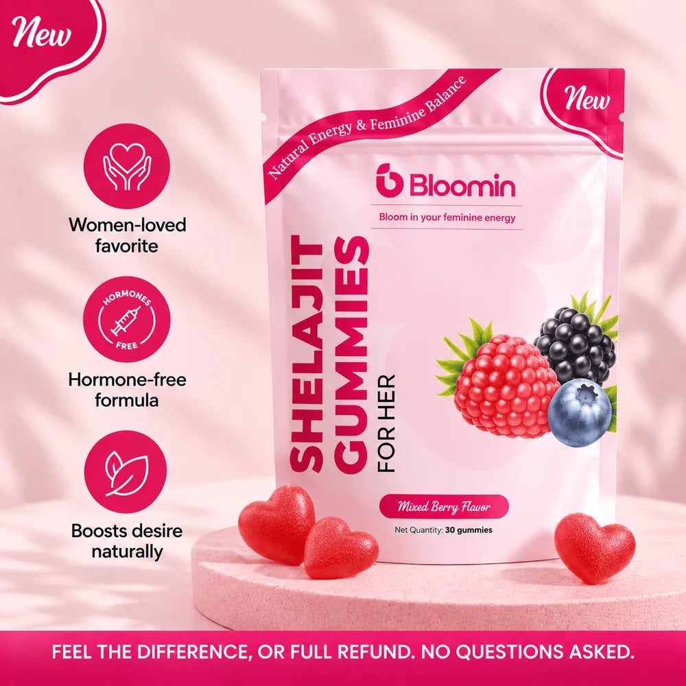 Bloomin Shelajit Gummies